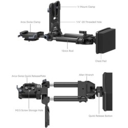 SmallRig 4063B Kit Plato Avanzado Montura V-Mount | Compra SmallRig 4063B | Precio SmallRig 4063B