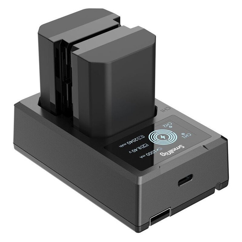 SmallRig 3824B Kit 2 Baterías Sony NP-FZ100 y Cargador Doble USB | Compra SmallRig 3824B | Precio SmallRig 3824B