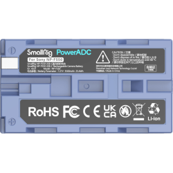 SmallRig 4331 Batería Sony NP-F550 USB-C 3500mAh 25.4Wh Azul | Compra SmallRig 4331 | Precio SmallRig 4331