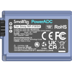 SmallRig 4330 Batería Sony NP-FW50 USB-C 1030mAh 7.4Wh Azul | Compra SmallRig 4330 | Precio SmallRig 4330