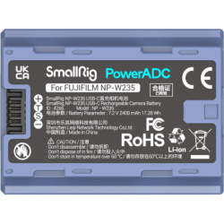 SmallRig 4266 Batería NP-W235 USB-C Fujifilm | Compra SmallRig 4266 Batería NP-W235 | Precio SmallRig 4266 Batería NP-W235 | bat