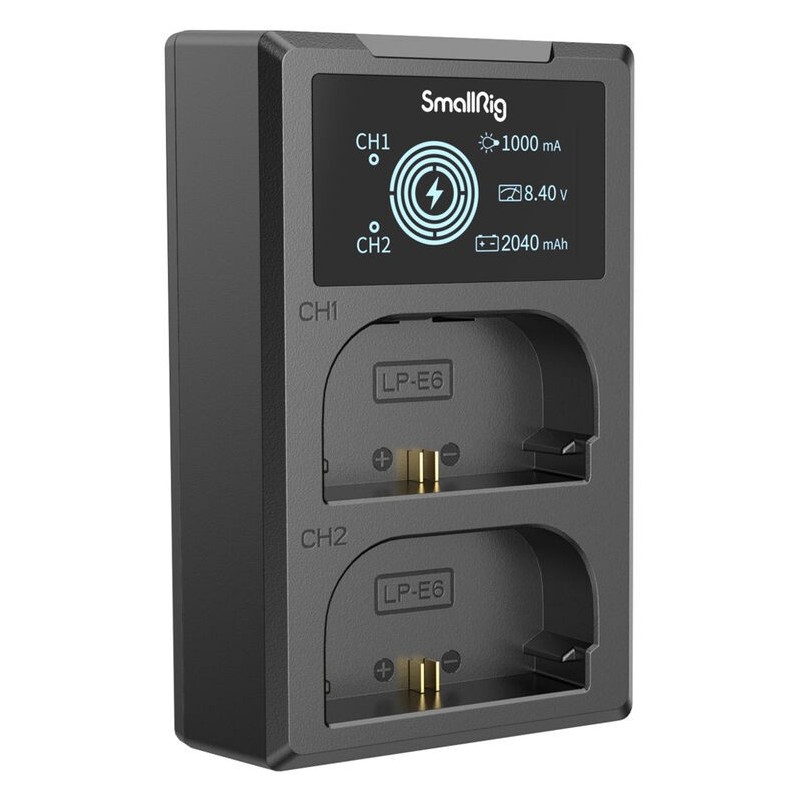 SmallRig 4084 Cargador Doble Canon LP-E6 | Compra SmallRig 4084 Cargador LP-E6 | Precio SmallRig 4084 Cargador LP-E6 | cargador 