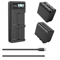 SmallRig 3823 Kit 2 Baterías NP-F970 Cargador Doble USB | Compra SmallRig 3823 Kit NP-F970 | Precio SmallRig 3823 Kit NP-F970 | 