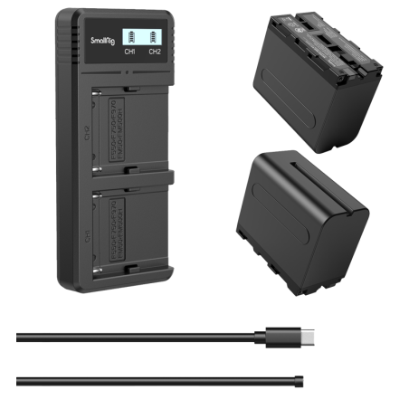 SmallRig 3823 Kit 2 Baterías NP-F970 Cargador Doble USB | Compra SmallRig 3823 Kit NP-F970 | Precio SmallRig 3823 Kit NP-F970 | 
