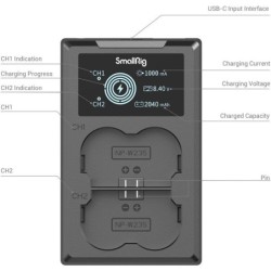 SmallRig 3822 Kit 2 Baterías NP-W235 Cargador Doble USB | Compra SmallRig 3822 Kit NP-W235 | Precio SmallRig 3822 Kit NP-W235 | 