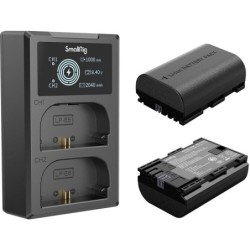 SmallRig 3821 Kit 2 Baterías LP-E6NH Cargador Doble USB | Compra SmallRig 3821 Kit LP-E6NH | Precio SmallRig 3821 Kit LP-E6NH | 