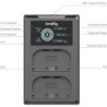 SmallRig 3821 Kit 2 Baterías LP-E6NH Cargador Doble USB | Compra SmallRig 3821 Kit LP-E6NH | Precio SmallRig 3821 Kit LP-E6NH | 