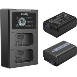 SmallRig 3818 Kit 2 Baterías NP-FW50 Cargador Doble USB | Compra SmallRig 3818 Kit NP-FW50 | Precio SmallRig 3818 Kit NP-FW50 | 