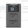 SmallRig 3818 Kit 2 Baterías NP-FW50 Cargador Doble USB | Compra SmallRig 3818 Kit NP-FW50 | Precio SmallRig 3818 Kit NP-FW50 | 