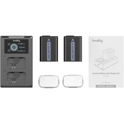 SmallRig 3818 Kit 2 Baterías NP-FW50 Cargador Doble USB | Compra SmallRig 3818 Kit NP-FW50 | Precio SmallRig 3818 Kit NP-FW50 | 