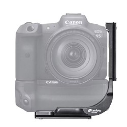 Leofoto Placa para Canon EOS R5 / R6 + Grip | Placa de Montaje Rápido Leofoto
