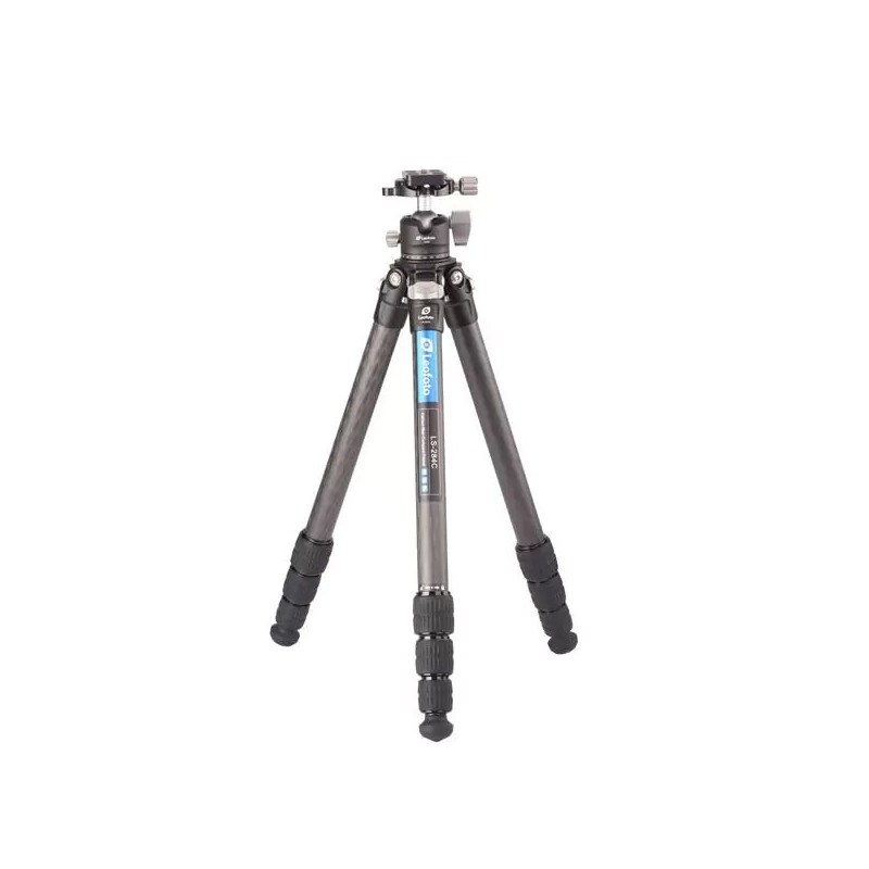 Leofoto Trípode Ranger LS-284C con Rótula LH-30 | Trípode de Carbono | Trípode para Cámara DSLR