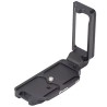 Leofoto Placa en L para Nikon D850 | Placa de Montaje Rápido para Nikon D850