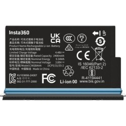 Insta360 Batería X5 2400mAh 9.34Wh | Compra batería Insta360 X5 | Precio batería Insta360 X5 | batería 2400mAh Insta360