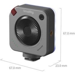 SmallRig 5821 P108 Neo Mini LED Nebula Gray | Compra SmallRig P108 Neo | Precio SmallRig P108 Neo | mini panel LED vídeo