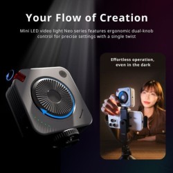SmallRig 5821 P108 Neo Mini LED Nebula Gray | Compra SmallRig P108 Neo | Precio SmallRig P108 Neo | mini panel LED vídeo