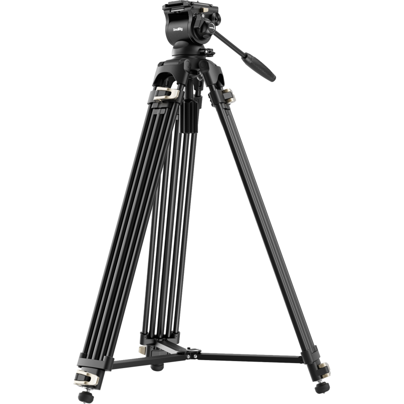 SmallRig 4686 AD-01S Trípode con Rótula Fluida | trípode con rótula fluida | kit trípode vídeo