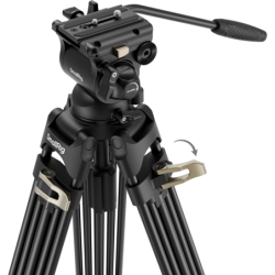SmallRig 4686 AD-01S Trípode con Rótula Fluida | trípode con rótula fluida | kit trípode vídeo