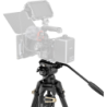 SmallRig 4686 AD-01S Trípode con Rótula Fluida | trípode con rótula fluida | kit trípode vídeo