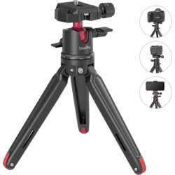 SmallRig BUT2664 Mini Trípode de Sobremesa con Rótula Panorámica | mini tripode camara | tripode de mesa