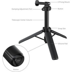 SmallRig 5725 Empuñadura Trípode Telescópica para Action Cameras | palo selfie gopro | tripode action cam