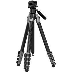 SmallRig 5477 AP255PRO Trípode de Vídeo Portátil de Carbono | tripode video carbono | tripode fibra carbono