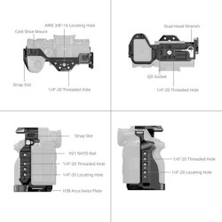 SMALLRIG 3669D Kit Avanzado de Jaula para Sony Alpha 7R V 7 IV 7S III 7 V | Compra SMALLRIG 3669D Kit Avanzado | Precio SMALLRIG