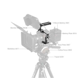 SMALLRIG 3668C Kit de Jaula para Sony Alpha 7R V 7 IV 7S III 7 V | Compra SMALLRIG 3668C Kit Jaula | Precio SMALLRIG 3668C | jau