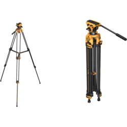 SmallRig 5523 AD-01 Kit Trípode con Rótula Fluida Heavy-Duty Bumblebee Edition | tripode heavy duty | kit tripode cine