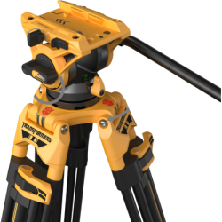 SmallRig 5523 AD-01 Kit Trípode con Rótula Fluida Heavy-Duty Bumblebee Edition | tripode heavy duty | kit tripode cine