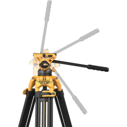 SmallRig 5523 AD-01 Kit Trípode con Rótula Fluida Heavy-Duty Bumblebee Edition | tripode heavy duty | kit tripode cine