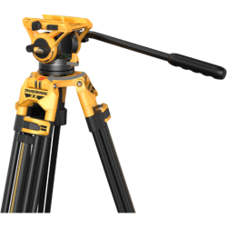SmallRig 5523 AD-01 Kit Trípode con Rótula Fluida Heavy-Duty Bumblebee Edition | tripode heavy duty | kit tripode cine
