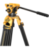 SmallRig 5523 AD-01 Kit Trípode con Rótula Fluida Heavy-Duty Bumblebee Edition | tripode heavy duty | kit tripode cine