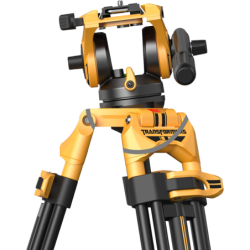 SmallRig 5523 AD-01 Kit Trípode con Rótula Fluida Heavy-Duty Bumblebee Edition | tripode heavy duty | kit tripode cine