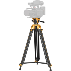 SmallRig 5523 AD-01 Kit Trípode con Rótula Fluida Heavy-Duty Bumblebee Edition | tripode heavy duty | kit tripode cine