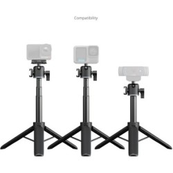SmallRig 5435 Empuñadura Trípode Telescópica para Action Cameras | empuñadura action cam | palo selfie telescopico