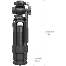SmallRig 5025 Trípode de Carbono Heavy Duty Tabletop | trípode de sobremesa | trípode heavy duty