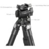 SmallRig 5025 Trípode de Carbono Heavy Duty Tabletop | trípode de sobremesa | trípode heavy duty