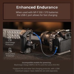 SMALLRIG 3893 Empuñadura Lateral Rotatoria con Trigger REC para Cámaras Sony | Compra SMALLRIG 3893 Empuñadura Sony | Precio SMA