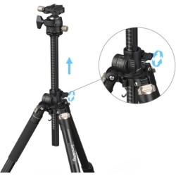 SmallRig 4289 VT-20 Mini Trípode de Aluminio Rótula de Bola | mini trípode de mesa | trípode rótula de bola