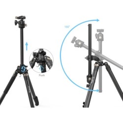 SmallRig 4289 VT-20 Mini Trípode de Aluminio Rótula de Bola | mini trípode de mesa | trípode rótula de bola
