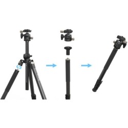 SmallRig 4289 VT-20 Mini Trípode de Aluminio Rótula de Bola | mini trípode de mesa | trípode rótula de bola