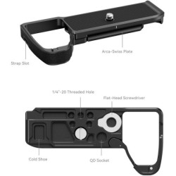 SMALLRIG 3666B Placa Base para Cámaras Sony Alpha 7R V 7 V 7 IV | Compra SMALLRIG 3666B Placa Base | Precio SMALLRIG 3666B | pla