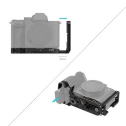 SMALLRIG 3660B Soporte en L para Cámaras Sony A7 IV A7 V A7S III A1 | Compra SMALLRIG 3660B Soporte L | Precio SMALLRIG 3660B | 