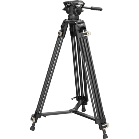 SMALLRIG 3751B AD-01 Kit de Trípode de Aluminio con Rótula Fluida | kit de trípode | trípode aluminio profesional