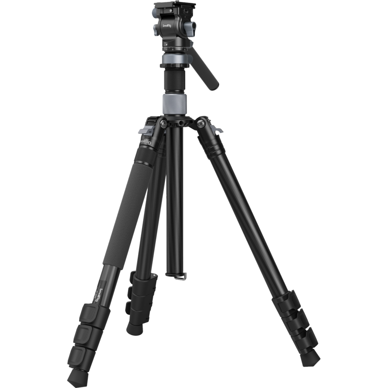 SMALLRIG 4221 Travel Kit de Trípode de Vídeo | trípode de viaje | trípode video portatil | kit tripode viaje rotula fluida