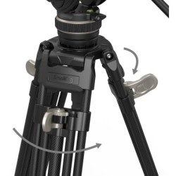 SMALLRIG 3989 FreeBlazer Kit de Trípode de Carbono para Vídeo | trípode de carbono | trípode carbono profesional