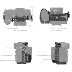 SMALLRIG 3710 Kit Avanzado de Jaula Rhinoceros para Sony Alpha 7R V 7 IV 7S III | Compra SMALLRIG 3710 Rhinoceros | Precio SMALL