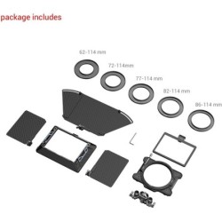 SMALLRIG 3641 Kit Básico Matte Box Ligero Multifuncional 114mm | Compra SMALLRIG 3641 Matte Box Básico | Precio SMALLRIG 3641 | 