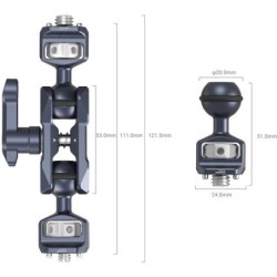 Smallrig 3874 Brazo Mágico con Rótulas Dobles 1-4 Screw y 3-8 Arri Locating Screw | Compra Smallrig 3874 Brazo Mágico con Rótula